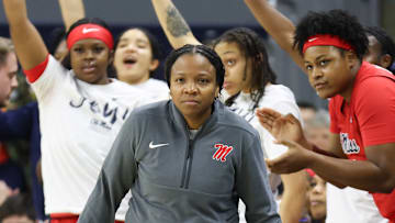 Ole Miss head coach Yolette McPhee-McCuin is now 4-1 against Mississippi State under head coach Sam Purcell
