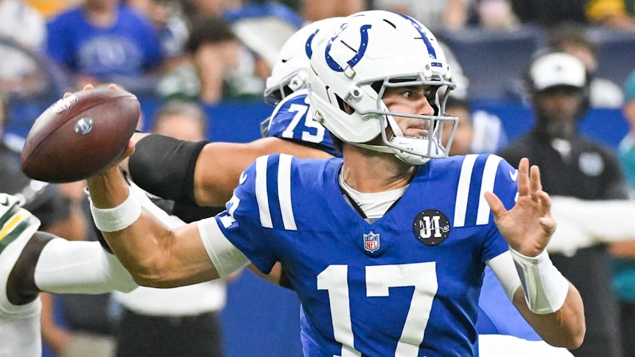 Indianapolis Colts quarterback Daniel Jones