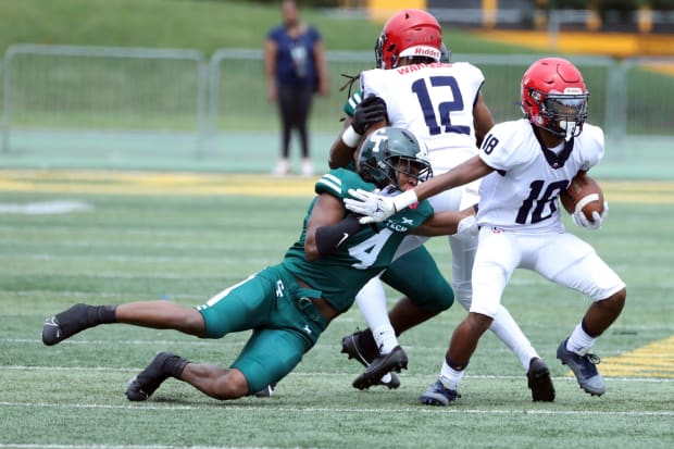 Cass Tech defender Cashus Shivers Michigan high school football