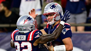 Washington Commanders v New England Patriots - NFL Preseason 2025 - TreVeyon Henderson