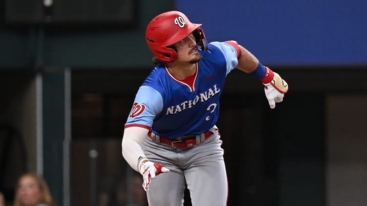 Dylan Crews at the All-Star Futures Game earlier this summer.