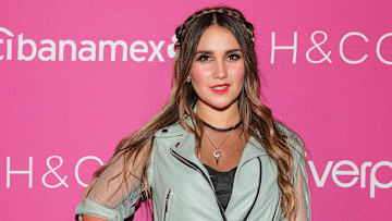 Dulce María formó parte de la telenovela Rebelde, que la lanzó a la fama internacional