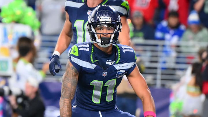 Seattle Seahawks wide receiver Jaxon Smith-Njigba is a great prop target on Sunday night. Seattle Seahawks wide receiver Jaxon Smith-Njigba is a great prop target on Sunday night.