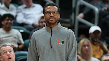 Miami Hurricanes head coach Jai Lucas