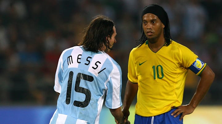 Lionel Messi, Ronaldinho