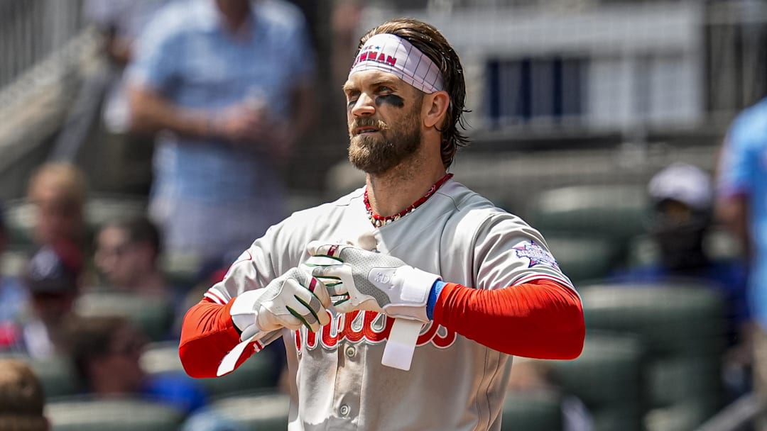 Philadelphia Phillies first baseman Bryce Harper 