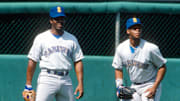 Ken Griffey y Ken Griffey Jr. jugaron juntos en los Mariners en 1990