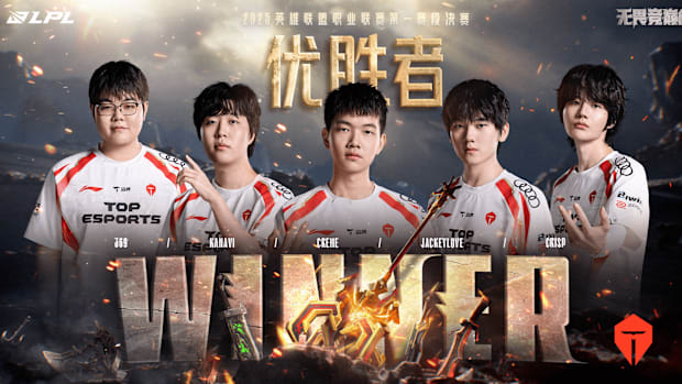 TOP Esports LPL 2025 Champions
