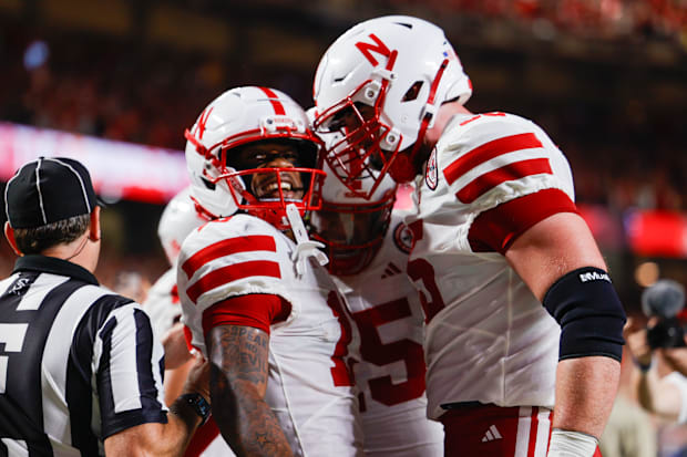 Nebraska wide receiver Nyziah Hunter