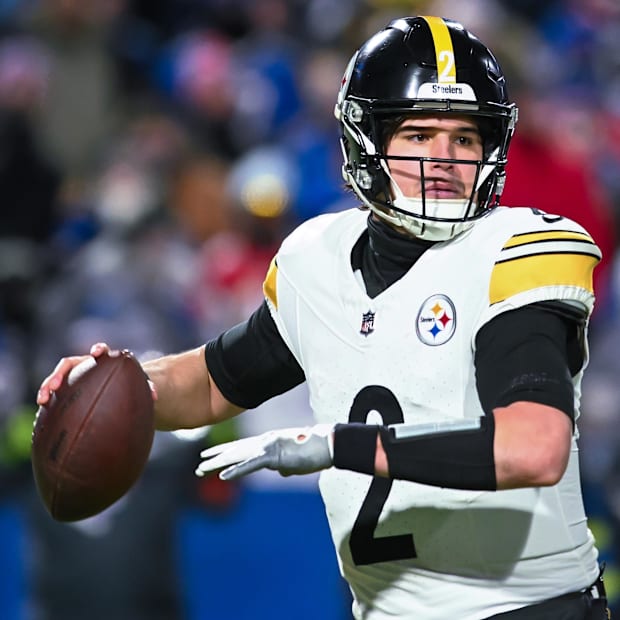 Pittsburgh Steelers quarterback Mason Rudolph