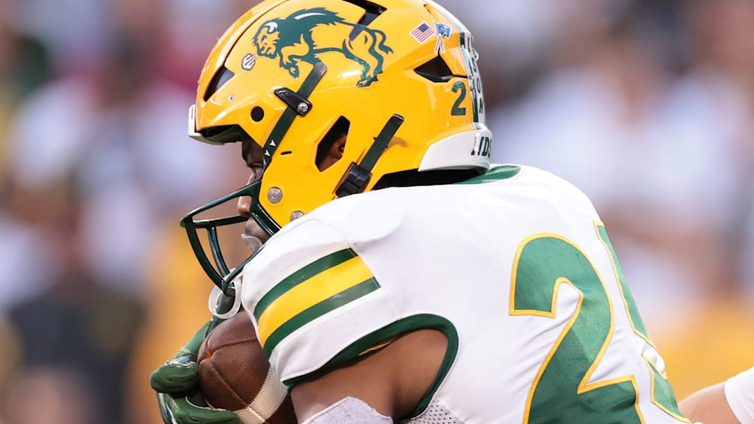 Running back Charmar Brown in North Dakota State game vs Colorado
