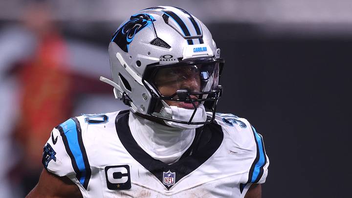 Carolina Panthers running back Chuba Hubbard
