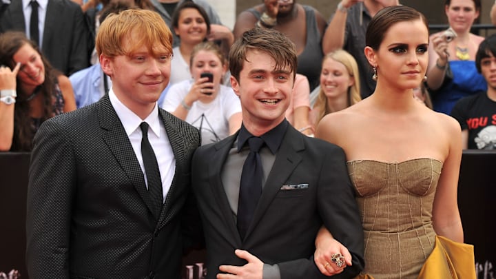 Rupert Grint, Daniel Radcliffe y Emma Watson protagonizaron la saga de Harry Potter Rupert Grint, Daniel Radcliffe y Emma Watson protagonizaron la saga de Harry Potter