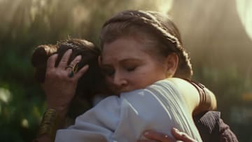 General Leia Organa (Carrie Fisher) and Rey (Daisy Ridley) in STAR WARS: EPISDOE IX