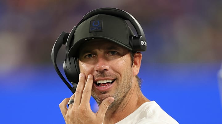 Shane Steichen with the Indianapolis Colts