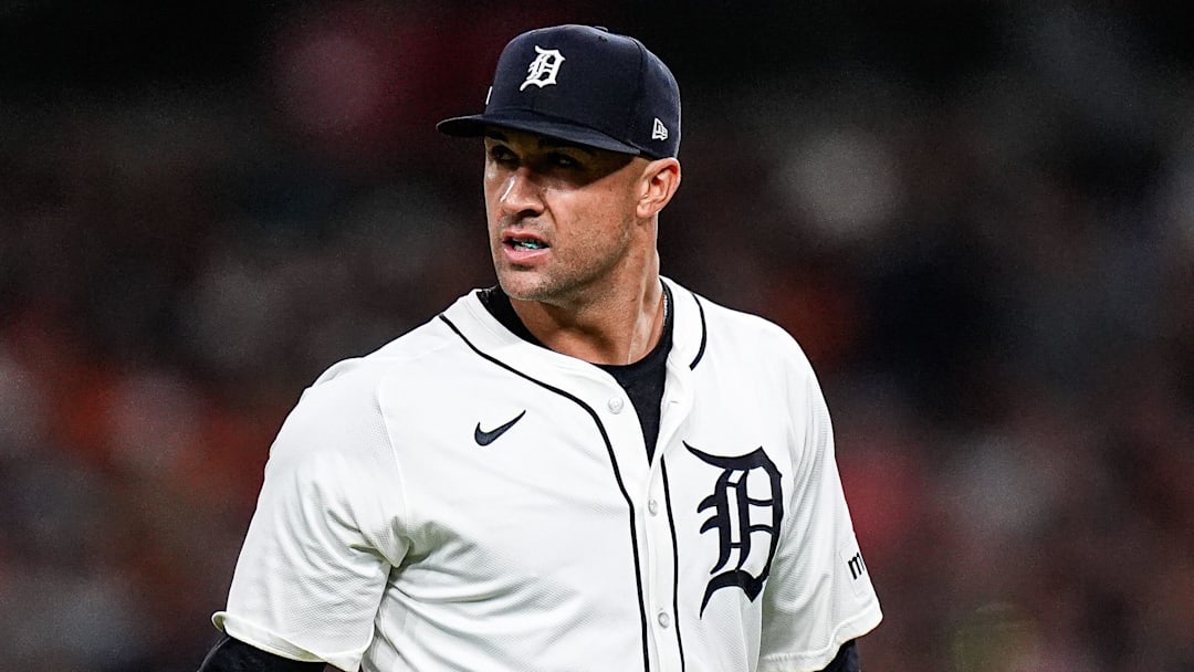 Detroit Tigers pitcher Jack Flaherty