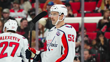 Dylan McIlrath, Washington Capitals Mandatory Credit: James Guillory-Imagn Images
