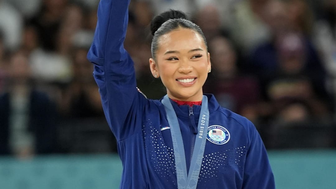 Sunisa Lee of the United States gymnastics team