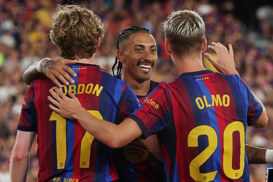 Anthony Gordon, Raphinha, Dani Olmo
