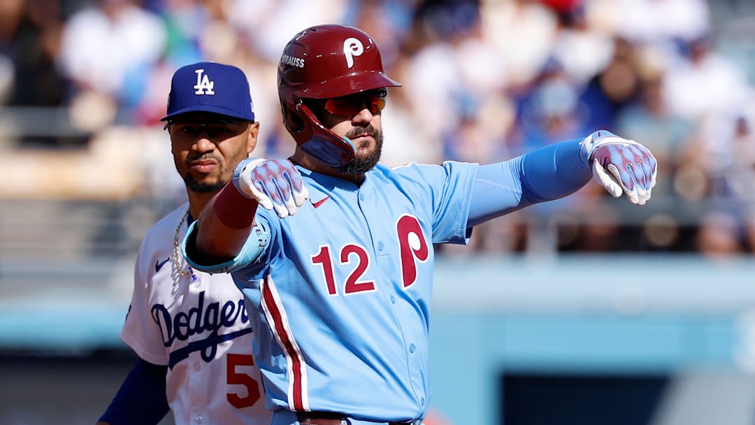 Philadelphia Phillies slugger Kyle Schwarber Philadelphia Phillies slugger Kyle Schwarber