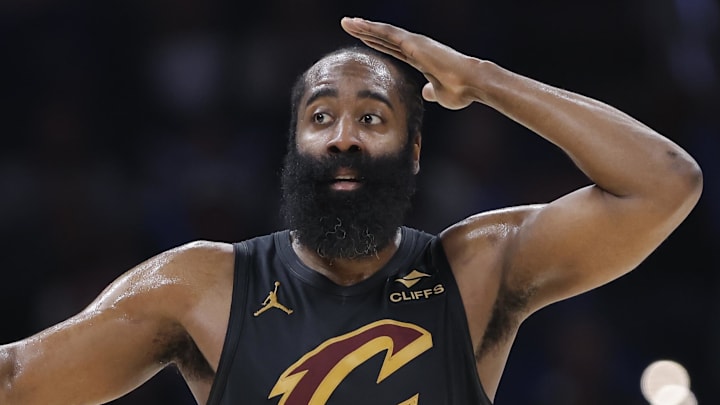 Cleveland Cavaliers guard James Harden