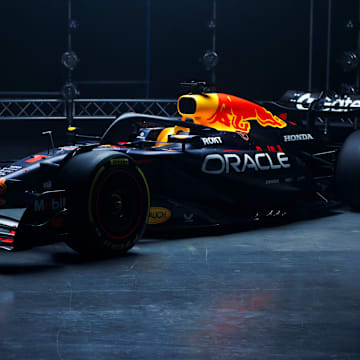 Pictured is Oracle Red Bull Racing’s RB21 - the new car for the 2025 Formula 1 season.