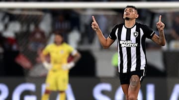 Tiquinho marcou o seu quinto gol no Brasileirão 2023.