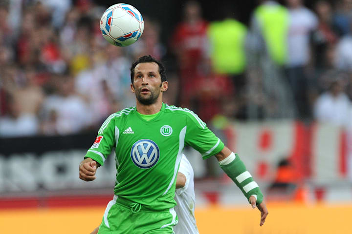 Wolfsburg's Bosnian midfielder Hasan Sal
