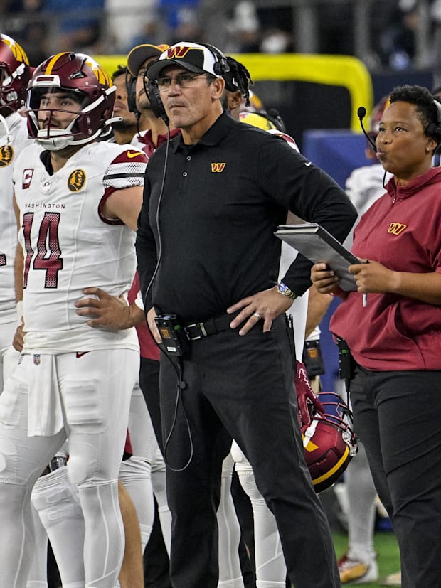 Former Washington Commanders head coach Ron Rivera.