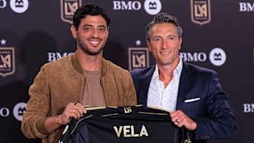 Carlos Vela (left) returns to LAFC to put a bow on his playing career