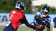 Cam Ward and the Titans are road favorites against the Titans in Week 2 of the NFL Preseason.