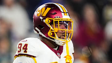 Washington Commanders defensive tackle Daron Payne