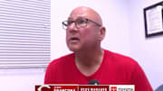 Terry Francona reacts to a fact about exit velocity.