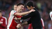 Tierney missed the wins over Aston Villa and Leicester