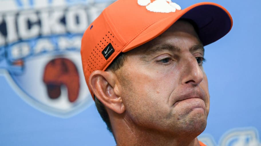 Swinney took responsibility for the Tigers’ loss.