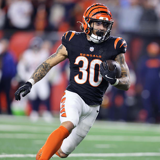 Cincinnati Bengals running back Chase Brown