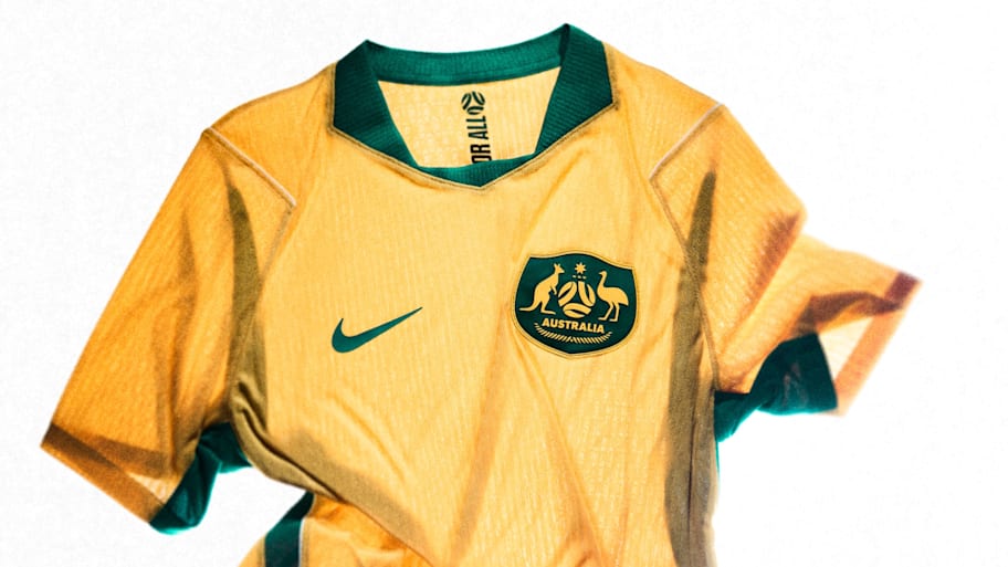 Australia’s 2026 World Cup home kit.