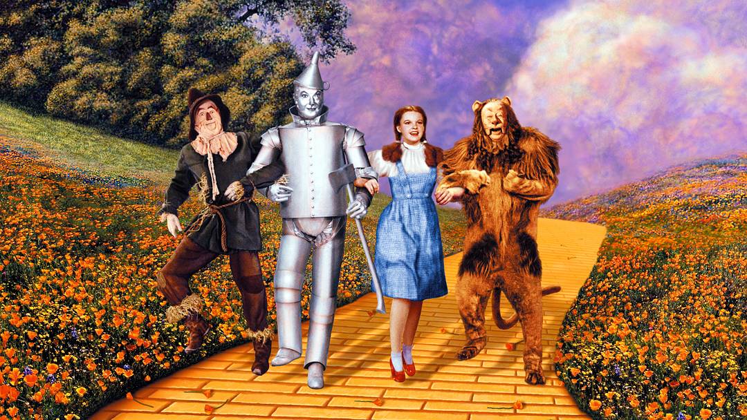 Dorothy and friends in 'The Wizard Of Oz' Dorothy and friends in 'The Wizard Of Oz'