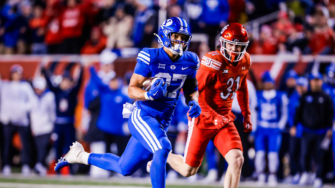 BYU running back LJ Martin against Utah