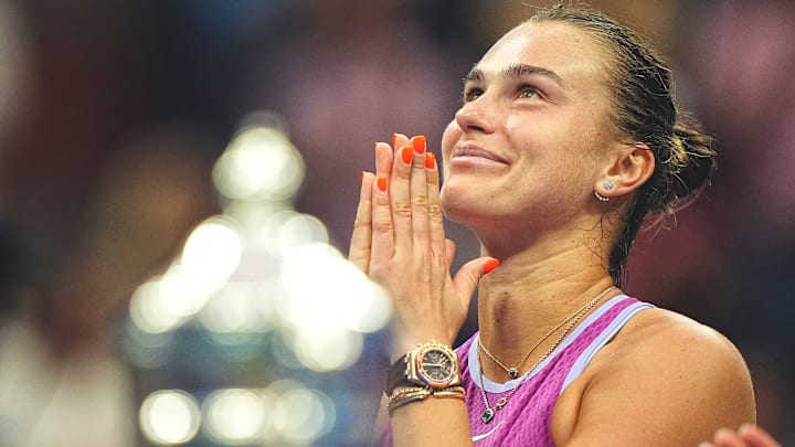 Sabalenka defeated Pegula in straight sets to claim her first U.S. Open title.