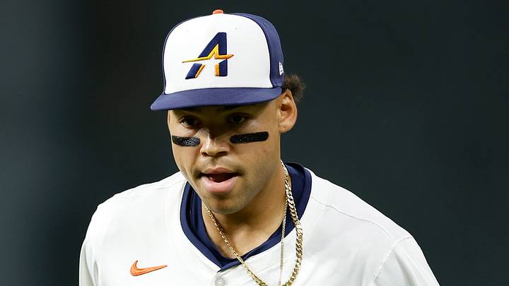 Houston Astros outfielder Cam Smith