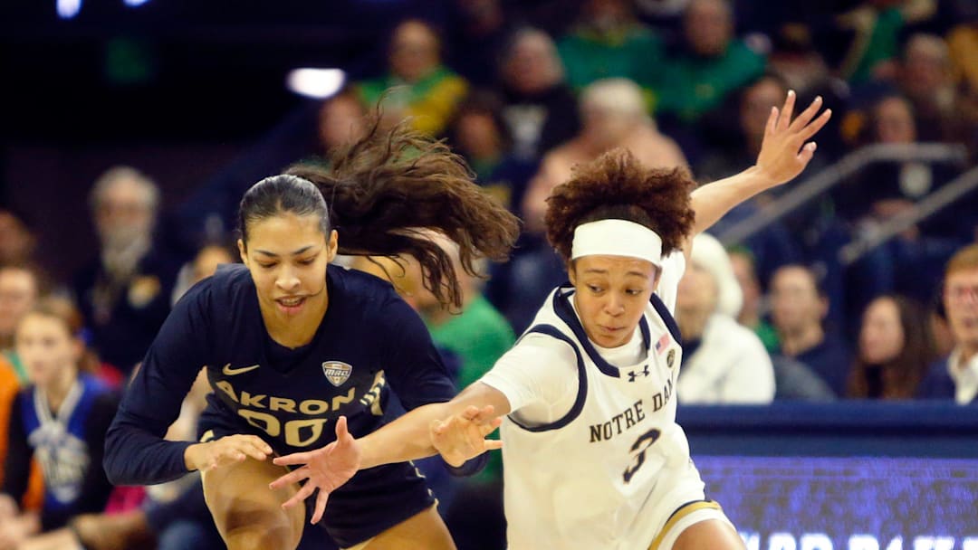 Notre Dame junior Hannah Hidalgo (3) 