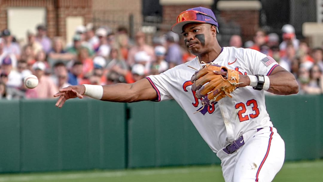 Clemson second baseman Jarren Purify could get a nod in the starting lineup after being out with a hand injury.