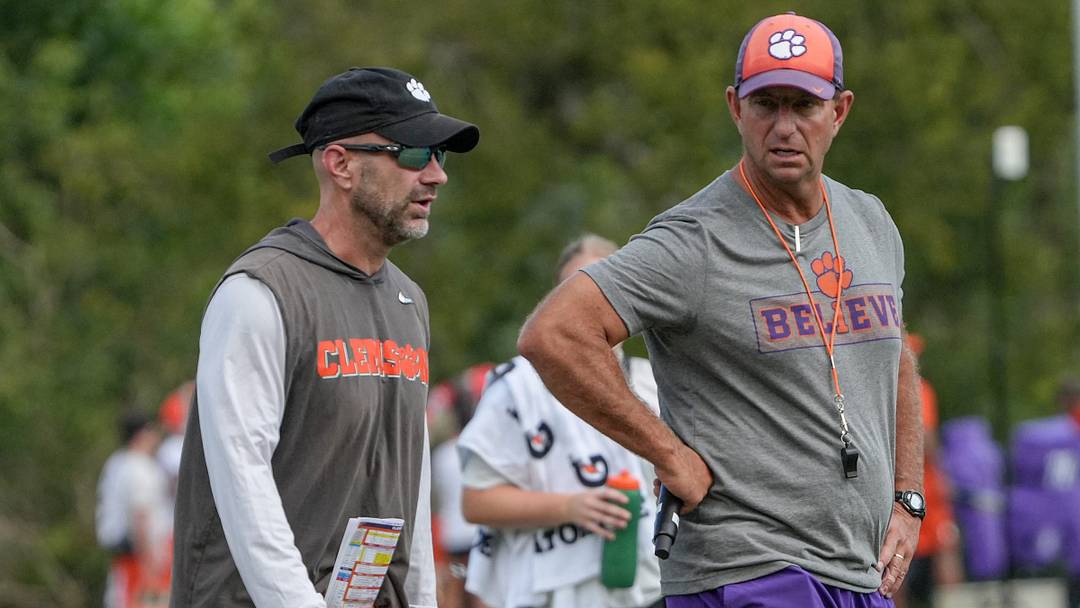 Dabo Swinney, Kyle Richardson, Clemson Tigers