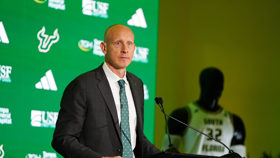 USF Bulls head basketball coach Chris Mack (photo courtesy of USF)