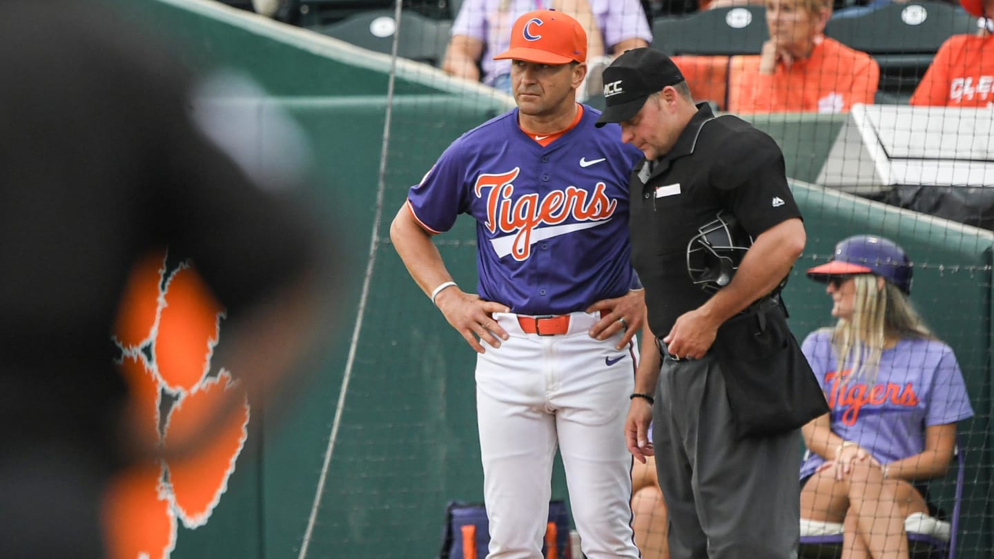 Umpires Eject Two Clemson Coaches During SeasonEnding Inning