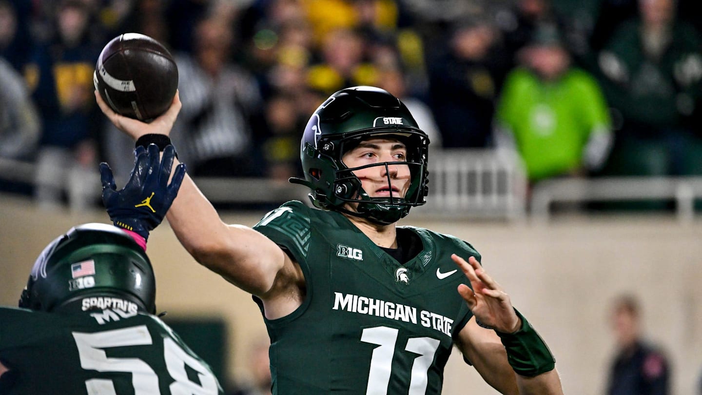 Michigan State Makes Surprising Quarterback Move Ahead of Minnesota Game