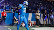 Detroit Lions linebacker Derrick Barnes.