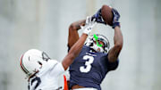 Auburn Tigers sophomore Perry Thompson is looking for a big sophomore season in 2025.