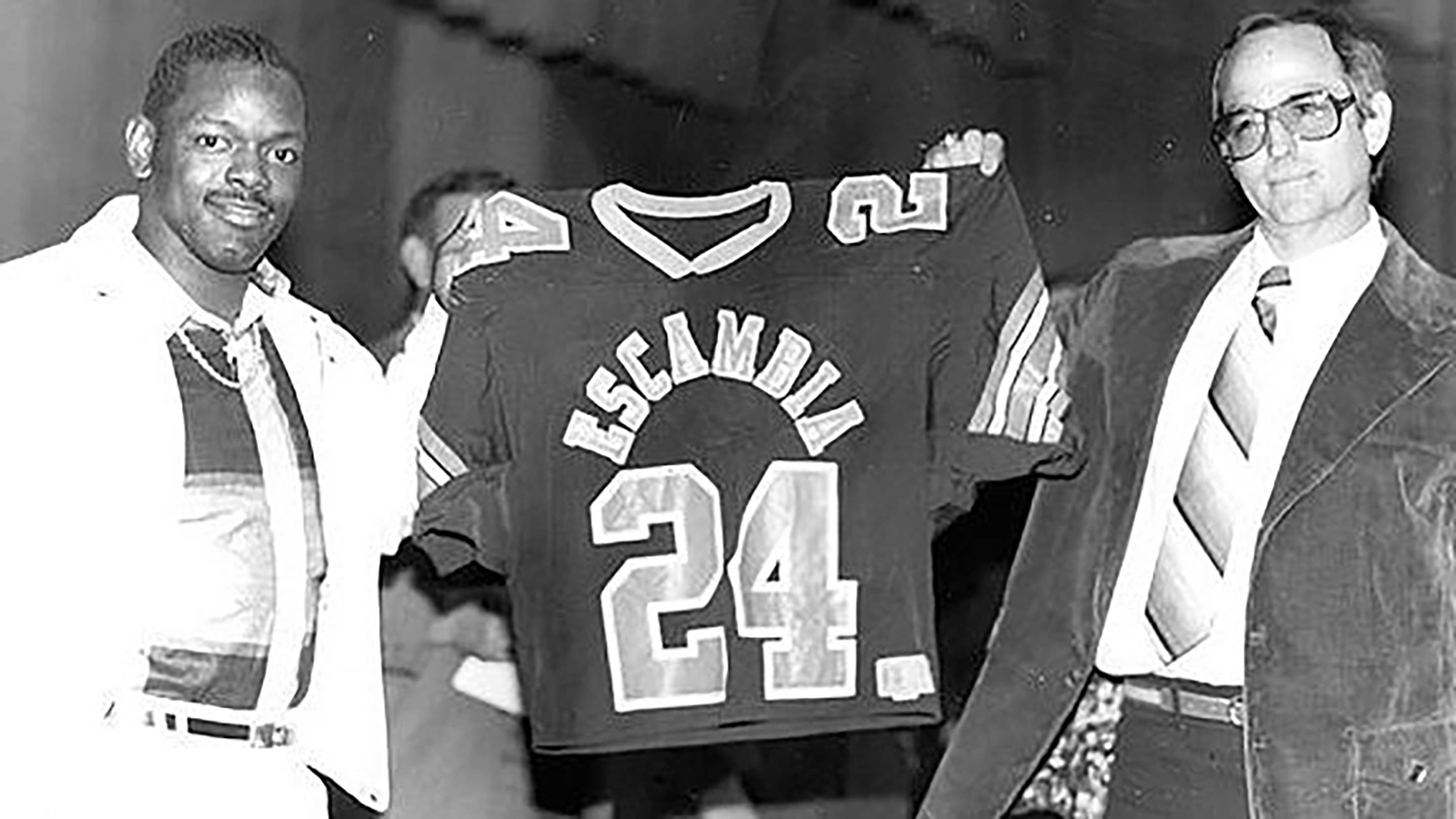 NFL Hall of Famer Emmitt Smith during his days at Escambia High School